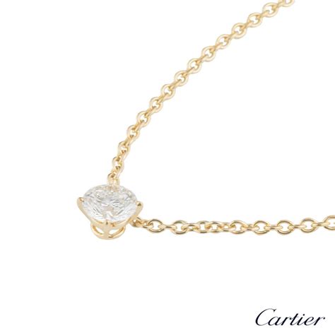 cartier 1895 necklace|classic cartier necklace.